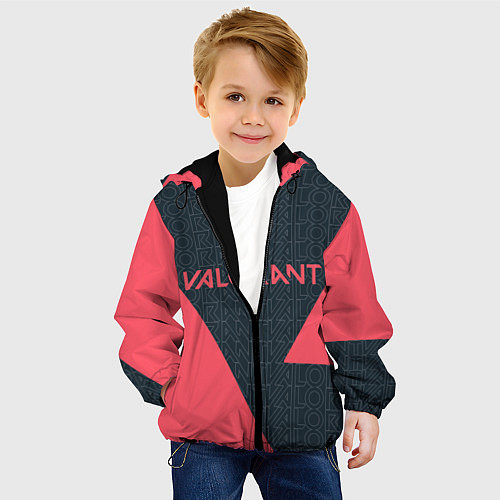 Детская куртка Valorant / 3D-Черный – фото 4