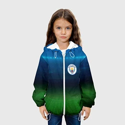 Куртка с капюшоном детская MANCHESTER CITY, цвет: 3D-белый — фото 2