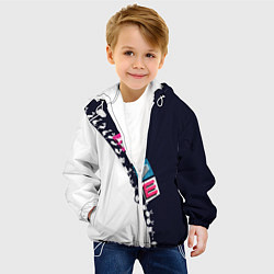 Куртка с капюшоном детская Краш, цвет: 3D-белый — фото 2