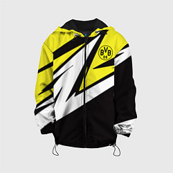 Куртка с капюшоном детская Borussia Dortmund, цвет: 3D-черный