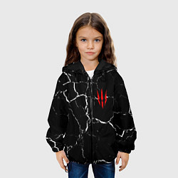 Куртка с капюшоном детская The Witcher Wild Hunt, цвет: 3D-черный — фото 2