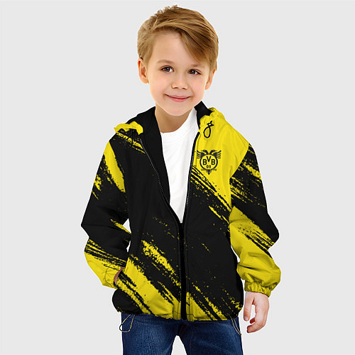 Детская куртка Borussia / 3D-Черный – фото 4