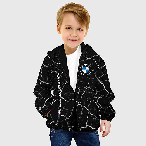 Детская куртка BMW БМВ / 3D-Черный – фото 4