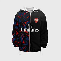 Куртка с капюшоном детская ARSENAL UNIFORM 2020, цвет: 3D-белый