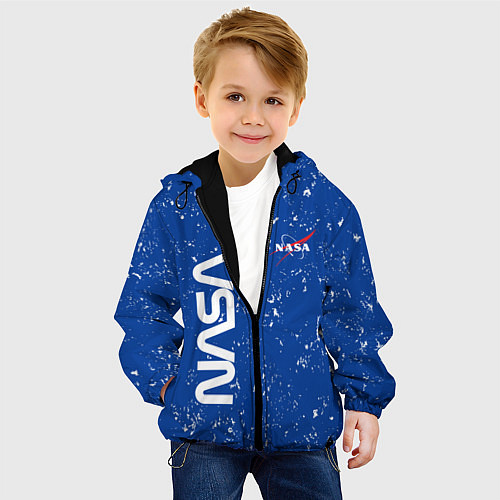 Детская куртка NASA НАСА / 3D-Черный – фото 4
