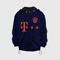 Куртка с капюшоном детская FC Bayern Munchen, цвет: 3D-черный