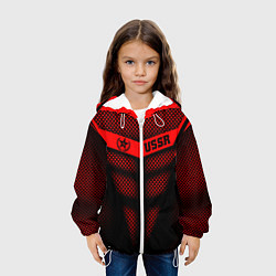 Куртка с капюшоном детская Экзоскелет СССР, цвет: 3D-белый — фото 2