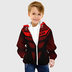 Куртка с капюшоном детская Экзоскелет СССР, цвет: 3D-белый — фото 2