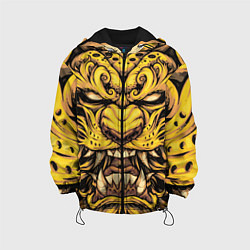 Куртка с капюшоном детская Тигровая маска Ханья, цвет: 3D-черный