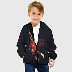 Куртка с капюшоном детская MICHAEL JORDAN, цвет: 3D-черный — фото 2