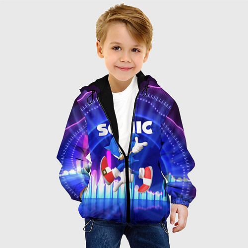 Детская куртка SONIC СОНИК / 3D-Черный – фото 4