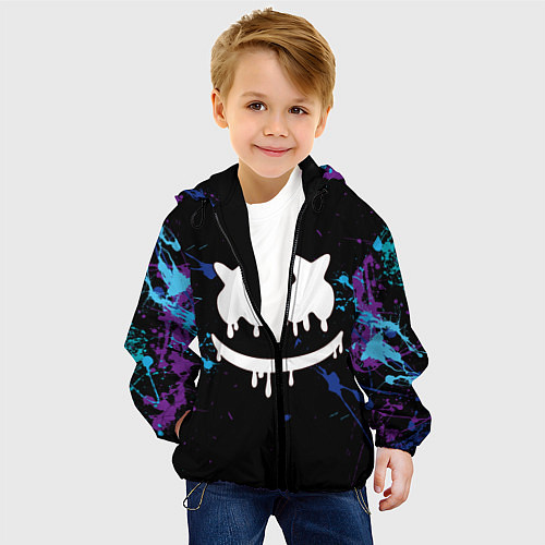 Детская куртка MARSHMELLO / 3D-Черный – фото 4