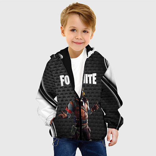 Детская куртка FORTNITE / 3D-Черный – фото 4