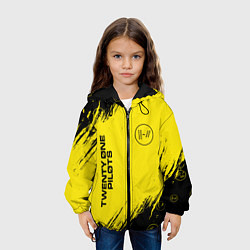 Куртка с капюшоном детская TWENTY ONE PILOTS 21 PILOTS, цвет: 3D-черный — фото 2