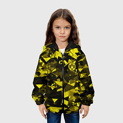 Куртка с капюшоном детская Borussia Боруссия, цвет: 3D-черный — фото 2