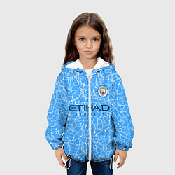 Куртка с капюшоном детская Рахим Стерлинг 2021 Форма, цвет: 3D-белый — фото 2