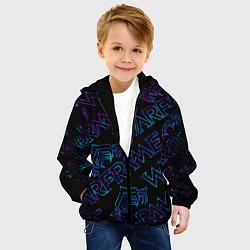 Куртка с капюшоном детская WARFRAME ВАРФРЕЙМ, цвет: 3D-черный — фото 2