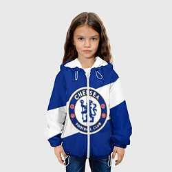 Куртка с капюшоном детская Chelsea SPORT, цвет: 3D-белый — фото 2