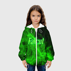 Куртка с капюшоном детская FALLOUT ФЭЛЛАУТ, цвет: 3D-белый — фото 2