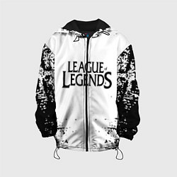 Куртка с капюшоном детская League of legends, цвет: 3D-черный