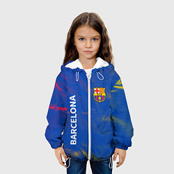 Куртка с капюшоном детская BARCELONA БАРСЕЛОНА, цвет: 3D-белый — фото 2