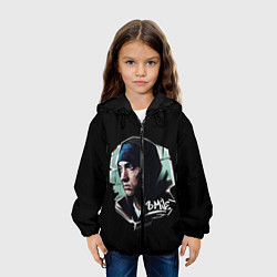 Куртка с капюшоном детская EMINEM 8 MILE, цвет: 3D-черный — фото 2