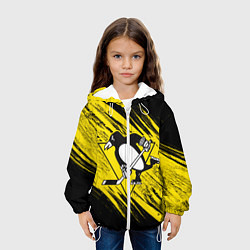 Куртка с капюшоном детская Pittsburgh Penguins Sport, цвет: 3D-белый — фото 2