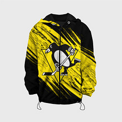 Куртка с капюшоном детская Pittsburgh Penguins Sport, цвет: 3D-черный