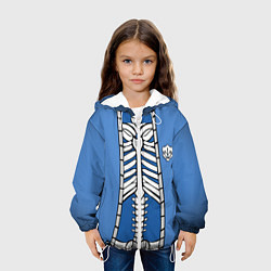 Куртка с капюшоном детская КУРТКА САНСА SANS, цвет: 3D-белый — фото 2