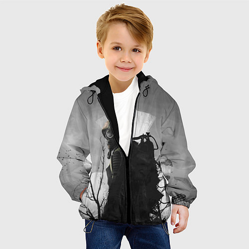 Детская куртка СТАЛКЕР 2 / 3D-Черный – фото 4