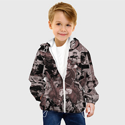 Куртка с капюшоном детская Аста, цвет: 3D-белый — фото 2
