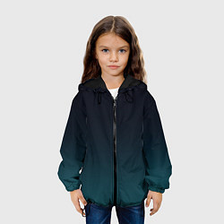 Куртка с капюшоном детская GRADIENT, цвет: 3D-черный — фото 2