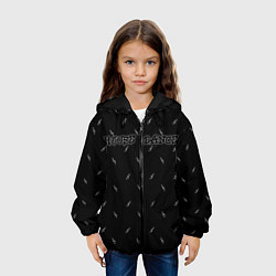 Куртка с капюшоном детская House dance, цвет: 3D-черный — фото 2
