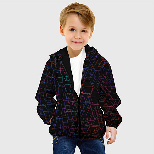 Детская куртка CUBEOMETRY / 3D-Черный – фото 4