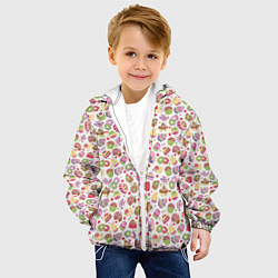 Куртка с капюшоном детская Сладкий рай, цвет: 3D-белый — фото 2