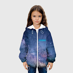 Куртка с капюшоном детская Услышь мой вой уже, это Voyager, цвет: 3D-белый — фото 2