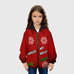 Куртка с капюшоном детская Jingle my bells 2020, цвет: 3D-черный — фото 2