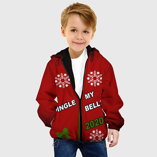 Детская куртка Jingle my bells 2020 / 3D-Черный – фото 4