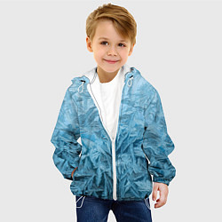 Куртка с капюшоном детская Иней, цвет: 3D-белый — фото 2