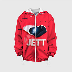 Куртка с капюшоном детская Jett, цвет: 3D-белый