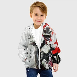 Куртка с капюшоном детская DESTINY, TITAN, цвет: 3D-белый — фото 2
