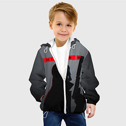 Куртка с капюшоном детская Hitman III, цвет: 3D-белый — фото 2