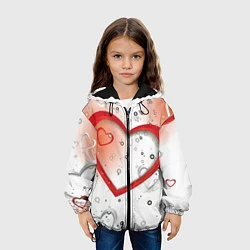 Куртка с капюшоном детская Клуб Романтики, цвет: 3D-черный — фото 2