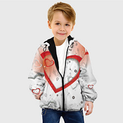 Куртка с капюшоном детская Клуб Романтики, цвет: 3D-черный — фото 2