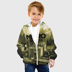 Куртка с капюшоном детская Metro Exodus, цвет: 3D-белый — фото 2