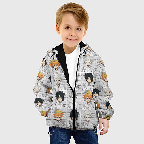 Детская куртка Обещанный Неверленд / 3D-Черный – фото 4