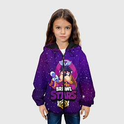 Куртка с капюшоном детская Brawl Stars - Генерал Гавс, цвет: 3D-черный — фото 2