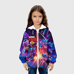 Куртка с капюшоном детская StarrForce, цвет: 3D-белый — фото 2