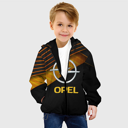 Детская куртка OPEL ОПЕЛЬ / 3D-Черный – фото 4