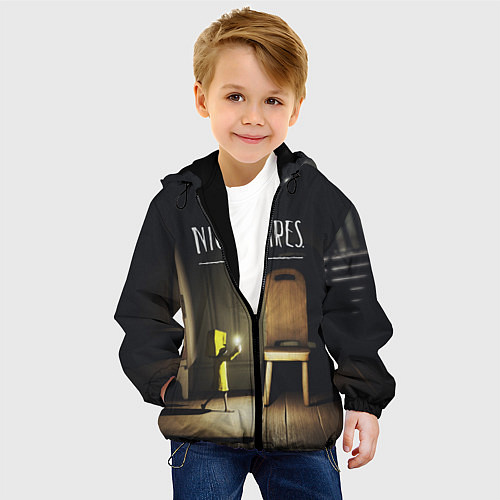 Детская куртка Little Nightmares 2 / 3D-Черный – фото 4